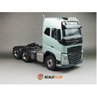 SCALECLUB 1/14 full metal VOLVO 6x6 6x4 chassis with lifting rear driver axle system