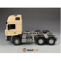 SCALECLUB 1/14 full metal F2000 6x6 chassis with metal cabin