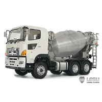 1/14 truck model metal toy Hino HINO6*6 mixer truck
